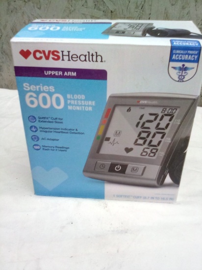 CVS Health Upper Arm Series 600 Blood Pressure Monitor