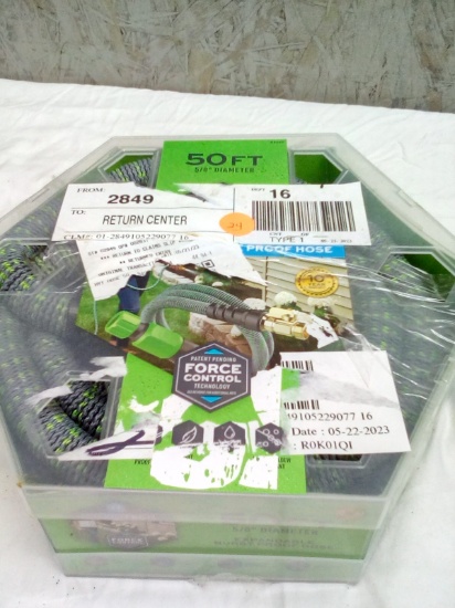Hydrotech Lawn and Garden  50 ft 5/8” Diameter Expandable Burst Proof Hose