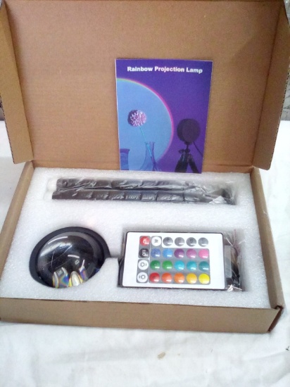 Sunset Rainbow Projection lamp with remote