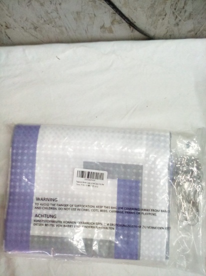Naturoom Very Peri 54”x72”  Shower Curtain with Hangers