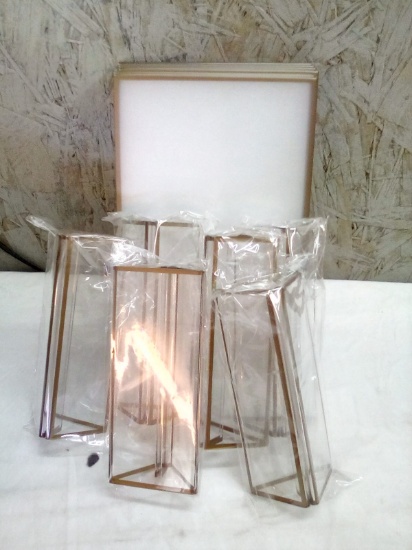 6 pack acrylic sign Display holder 5x7in