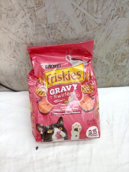 Purina Friskies Cat Food 3.15 lbs Gravy Swirlers