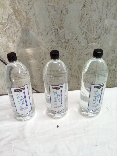 Clover Valley 1.5L Alkaline Water Bottles Qty 3
