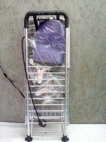 Metal shopping cart