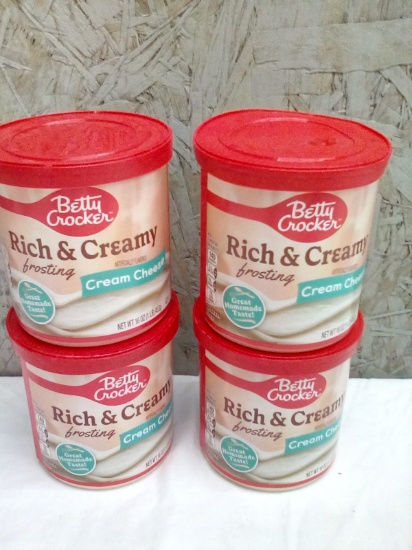 Betty Crocker Cream Cheese 16 oz Frosting qty4