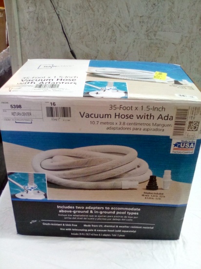 Mainstays  35 ft x 1-5IN Vacuum Hose with Adapters