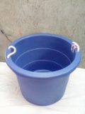 22” Diameter x17” Tall Rope Handle Composite Round Tote