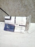 Naturoom Navy, Black and White 72” x 72” Shower Curtain with Hangers