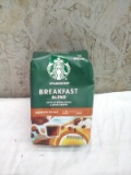 Starbucks Breakfast Blend Medium Roast Ground Coffee 12 Oz Pack