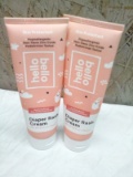 Hello Baby Diaper Rash Cream  4fl oz x2