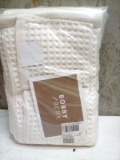 Luxury 100% Cotton 6 pc Waffle Towel set White