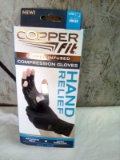 Copper Fit Hand relief for Arthritis pain and Joint swelling 1 pait