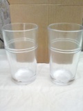 Hearth and Hand Glass Tumbler x 2