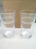 Hearth and Hand Glass Tumbler x 2
