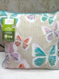 Mainstays Outdoor Throw Pillow 16x16x5