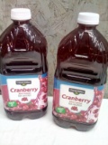 Clover Valley Cranberry Juice Cocktail 64 oz x2
