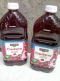 Clover Valley Cranberry Juice Cocktail 64 oz x2