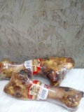 Heartland Jumbo Pork Bone All natural dog chew x2