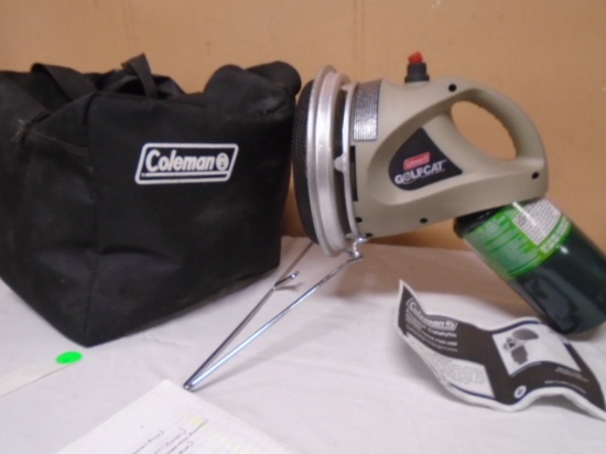Coleman Golfcat Propane Catalytic Heater | Online Auctions | Proxibid
