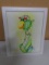 Framed Pittsburgh Pirates Parrot Water Color