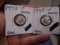 1943 P & 1945 P Mint Silver Mercury Dimes