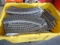 Large Tote Full of Lionel O Gauge Fasttrack Train Track