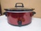 Large Hamilton Beach Oval Crock Pot w/ Lift Out Liner