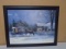 Beautiful Framed John Rossini Farm Print