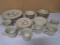 36pc Place Setting For 6 Crown Manor Autumn Blossom Stoneware