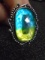 Ladies German Silver & Multi-Stone Ring