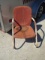 Vintage Steel Outdoor Lawn Chair