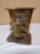 Vintage Metal Art Piano Man Music Box