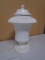 Italian White Covered Urn