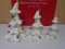 3pc Set of Madison & Max Porcelain Trees