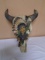 Steer Skull Wall Décor w/ Indian & Eagle