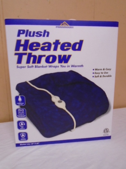Paramount Plush Heated Throw