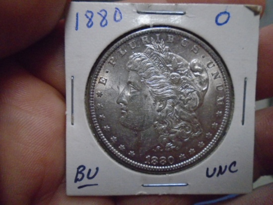 1880 O Mint Morgan Silver Dollar