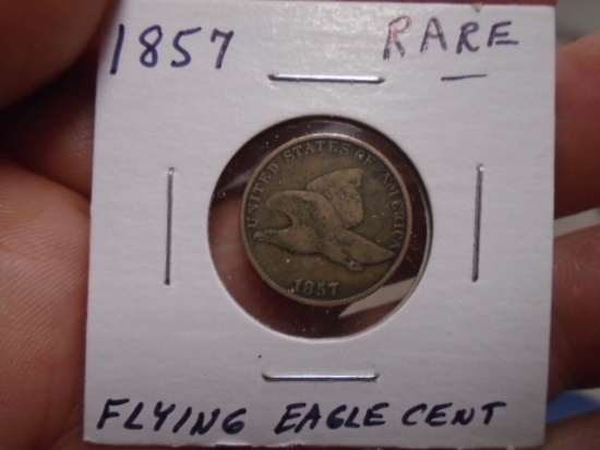 1857 Flying Eagle Cent