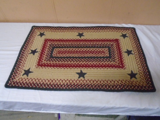 Braided Americana Style Rug