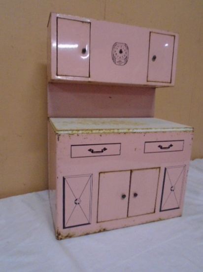Vintage Metal Wolverine Child's Play Cupboard