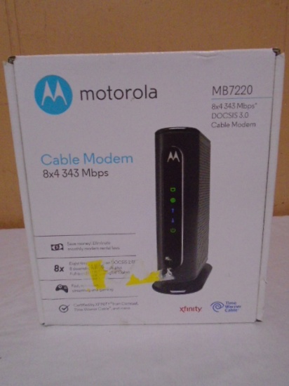 Motorola MB7220 8x4 343 mbps Cable Modem