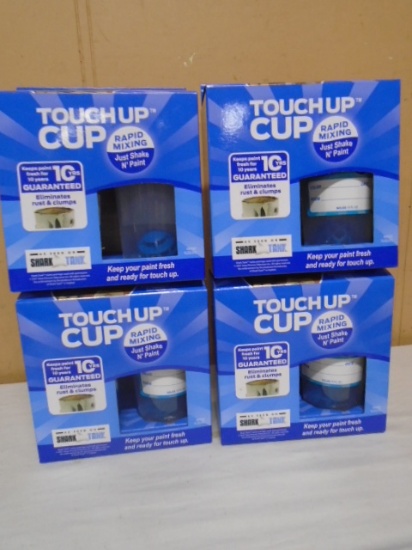 Group of (4) 2 Packs of Brand New Paint Touch Up Cups