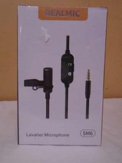 Realmic SMG Wired Lavalier Lapel Microphone