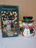 JCP Home Snowman Cookie Jar