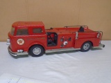 Buddy L Pressed Steel texaco Fire Chief Fire Truck