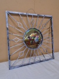 Metal Art Bevaled Glass Wall Mirror