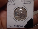 1959 Silver Proof Washington Quarter