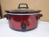 Large Hamilton Beach Oval Crock Pot w/ Lift Out Liner