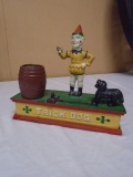 Cast Iron Trick Dog Bank