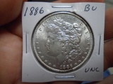 1886 Morgan Silver Dollar